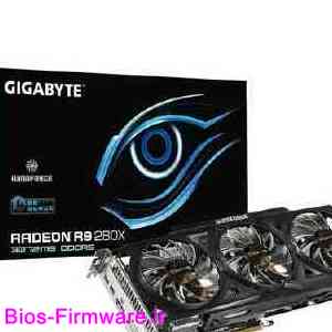 دانلود فایل آپدیت بایوس،فریمور کارت گرافیک گیگابایت Gigabyte R9280